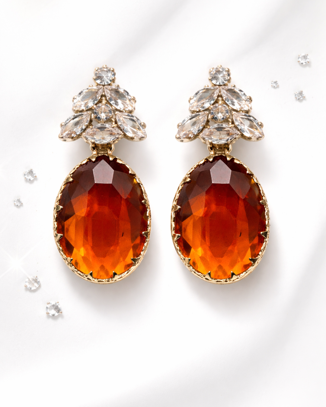 Luxiae Crystal Drop Earrings Collection